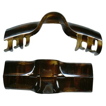 Karina - Open Tubular Curved Claw - Tort