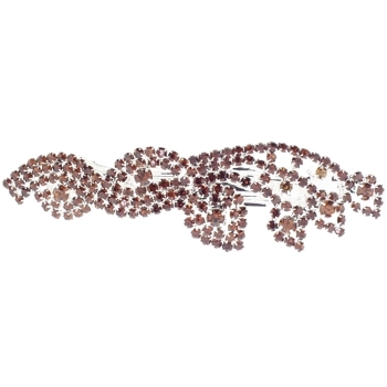 Karen Marie - Austrian Crystal Barrette - Dark Gold (1)