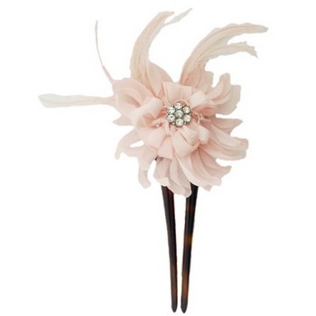 Karin's Garden - Small Moulin Rouge Chignon - Pink (1)