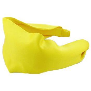 L. Erickson USA - 3inch Scarf Headband - 100% Silk Charmeuse - Yellow