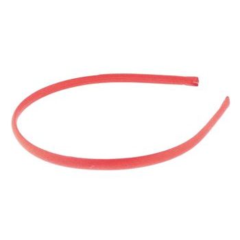 L. Erickson USA - 1/4inch Skinny Headband - 100% Silk Charmeuse - Orange