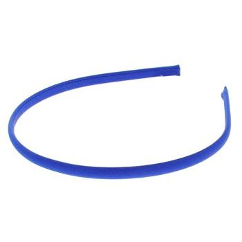 L. Erickson USA - 1/4inch Skinny Headband - 100% Silk Charmeuse - Royal