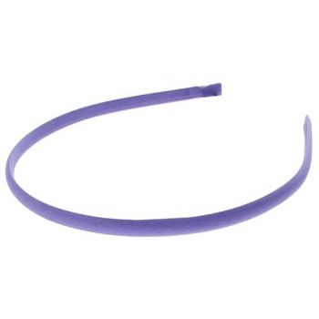 L. Erickson USA - 1/4inch Skinny Headband - 100% Silk Charmeuse - Lilac