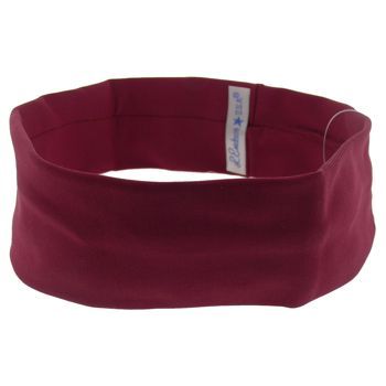 L. Erickson USA - Narrow French Lycra Bandeau Headband - Cabernet (1)