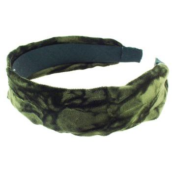 L. Erickson USA - Hammered 1 1/2inch Velvet (Unpadded) - Green (1)