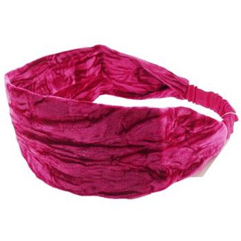 L. Erickson USA - Soft Headband - Hammered Velvet - Fuchsia