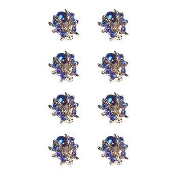 HB HairJewels - Jeweled Lady Bugs - Blue