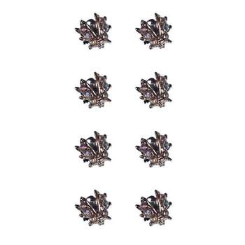 HB HairJewels - Jeweled Lady Bugs - White Crystal