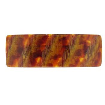 Laurent Olivier - Large Rectangle Barrette - Bois Dore (1)