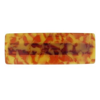 Laurent Olivier - Large Rectangle Barrette - Amber (1)