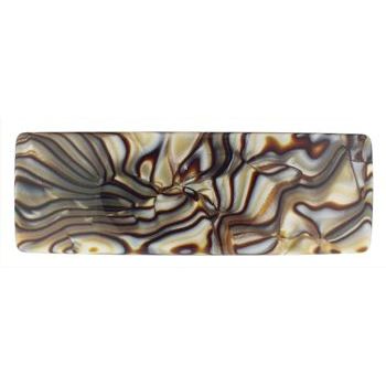 Laurent Olivier - Large Rectangle Barrette - Onyx (1)