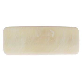 Laurent Olivier - Large Rectangle Barrette - Mousseline Pearl (1)