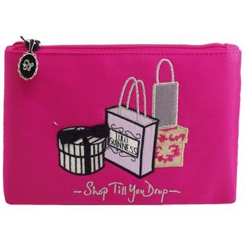 LuLu Guinness - Shop Till You Drop Fuschia Top Zip Purse (1)