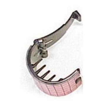 Mirrored Ponytail Holder - Hot Pink
