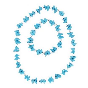 HB HairJewels - Bracelet/Necklace Set - Turquoise