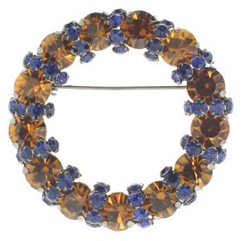 Karen Marie - Circular Brooch Pin (1) - Triton