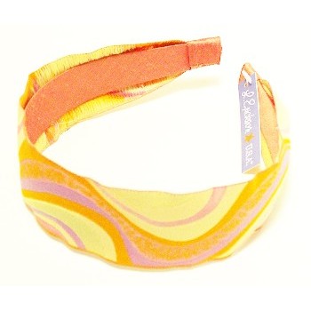 L. Erickson USA - Headband - Beach Swirl Orange