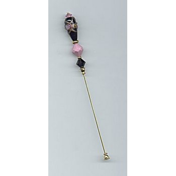 StickPins - Pink w/ Black