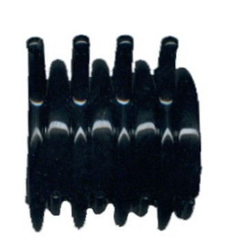 Smoothies - Hidden Spring Comb Chunky Claw - Black