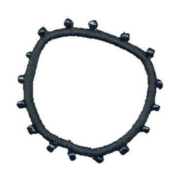 Smoothies - Beaded - O - Black