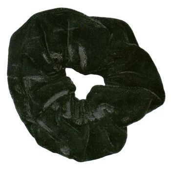 Smoothies - Velour Scrunchie - Black