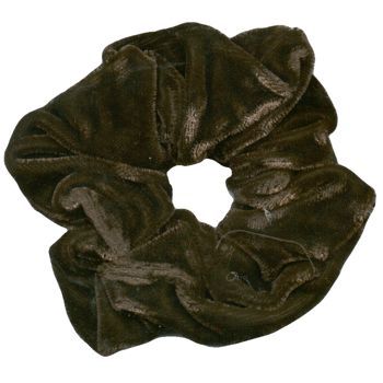 Smoothies - Velour Scrunchie - Brown