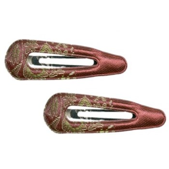 Smoothies - Oriental Satin Sleep Clip - Burgundy