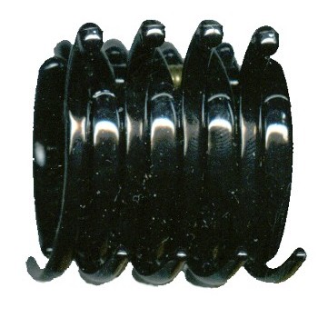 Smoothies - Hidden Spring Comb Claw - Black (S)