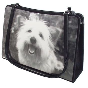Karen Marie - Boutique Bags - Scottie Pup 8inch Acrylic Tote (1)