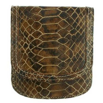 Taxi Wallets  - Python Print - Tan/Tan