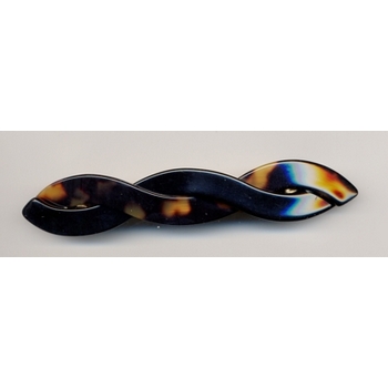 France Luxe - Twist Barrette - Tokyo/Black