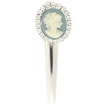 Alex and Ani - Blue Cameo & Crystals On Silver Salon Clip (1)
