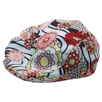 Amici Accessories - Honolulu Newsboy Hat - Poly Charmeuse - Multi-Hues