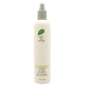 Back to Nature - 3 in 1 Non Aerosol Hairspray - 11.6 oz (300ml)