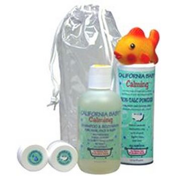 California Baby - 5 Piece Newborn Gift Set