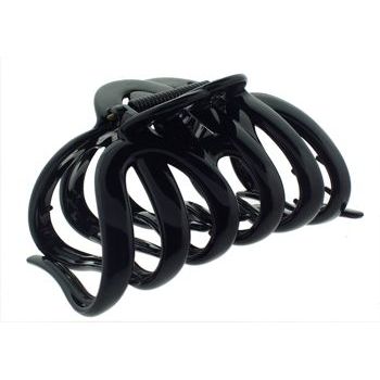 Camila - Bun Claw Wide - Black