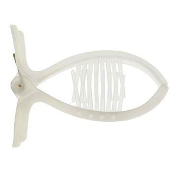 Camila - Goldfish Claw - Frosted White