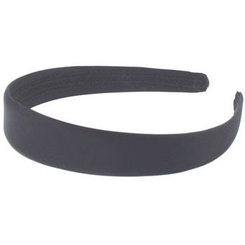 Camila - Satin Headband - Black