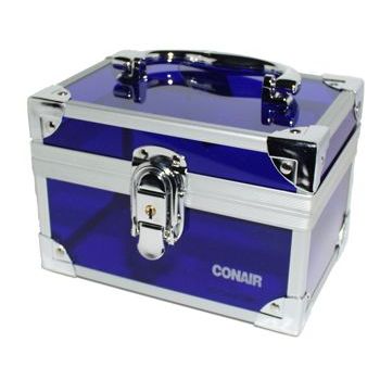 Conair - Cosmetic Case - Blue Translucent