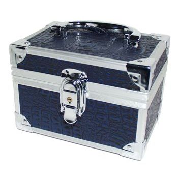 Conair - Cosmetic Case - Crocodile Navy Blue