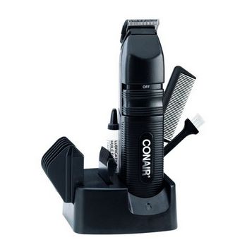 Conair - Battery Operated Deluxe Beard & Mustache Trimmer