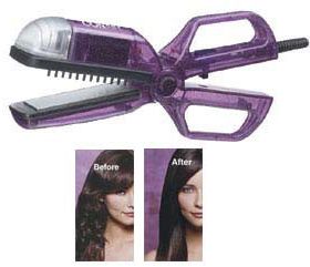Conair - Steam n' Shine Mini Steam Straightener