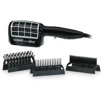 Conair - Ion Shine 1875 Watt Double Ionic Port Dryer