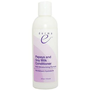 DermaE - Papaya & Soy Milk Conditioner - 8 fl oz