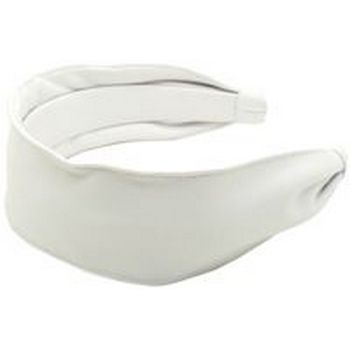 Eve Reid - Leather Scarf Headband - Creamy White (1)