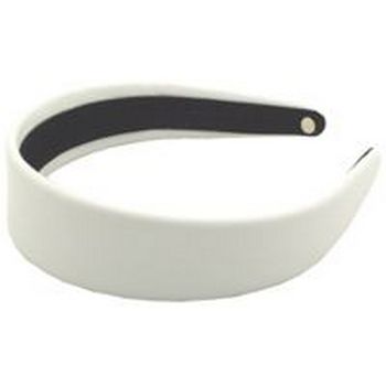 Eve Reid - Victoria Leather 1 1/2inch Headband - White (1)