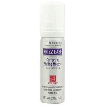 John Frieda - Frizz Ease - Corrective Styling Mousse - Curl Reviver w/ Sunscreen - 2.0 oz (56g)