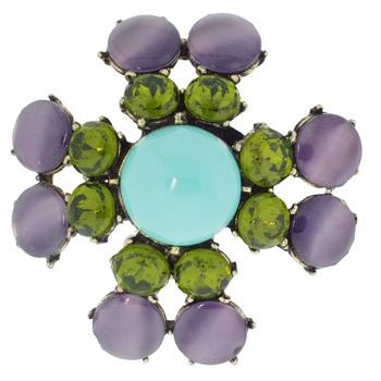 Gerard Yosca - Turquoise Stone - Maltese Pin (1)