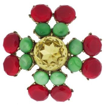 Gerard Yosca - Yellow Stone - Maltese Pin (1)