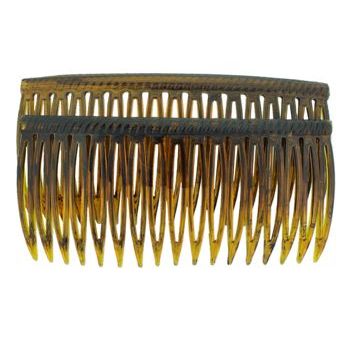 Good Hair Days - Grip-Tuth - 3 1/4inch Shell Sidecombs (2)
